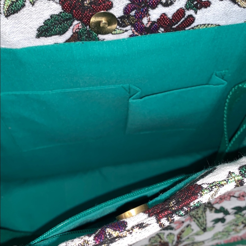 A&B LIMITED ADDITION BAG✨ NEWBeautiful BeadedSafari Tote Bag with Tropical Print - Picture 6 of 11